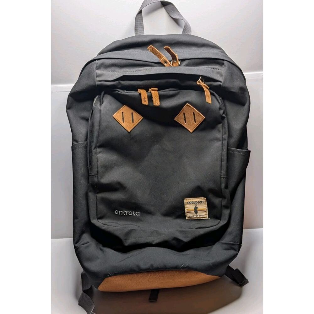 Cotopaxi Entrada Backpack Black Laptop Travel School Hiking Daypack